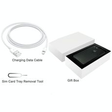 Scatola di imballaggio del telefono con perno di espulsione e cavo dati di ricarica, dimensioni: 183 x 100 x 35 mm