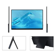 Display da 13,3 pollici touch versione 4K portatile esterno esteso per interruttore/PS5/telefono cellulare/computer (spina americana)