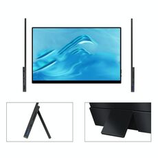 Schermo esteso esterno portatile da 13,3 pollici Touch Version 4K per interruttore/PS5/telefono cellulare/computer (spina UK)