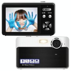 Schermo IPS da 2,4 pollici Fotocamera digitale da 48 milioni di pixel Zoom digitale 16X Videocamera macro portatile (standard nero)