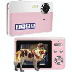 Schermo IPS da 2,4 pollici Fotocamera digitale da 48 milioni di pixel Zoom digitale 16X Videocamera macro portatile (rosa standard)