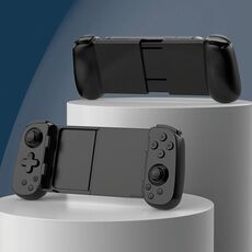 D6 Bluetooth Gamepad retrattile Dual Hall a sei assi somatosensoriale per Android/IPhone/Switch (nero)
