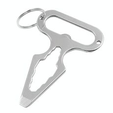 Forniture da campeggio all'aperto Strumenti di autodifesa chiave multifunzionale in acciaio inossidabile EDC(036)
