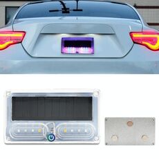 Luce di avvertimento solare per auto Anti-collisione posteriore Fanale posteriore a LED (forte magnete)