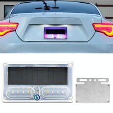 Luce di avvertimento solare per auto Anti-collisione posteriore Fanale posteriore a LED (staffa)