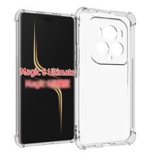 Per Honor Magic6 Custodia per telefono in TPU antiurto antiscivolo antiurto (trasparente)