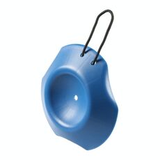 Bloccante del terreno per pneumatici in pendenza antiscivolo rotondi da 30 cm per camper (blu)