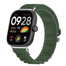 Per cinturino in nylon Xiaomi Mi Band 8 Pro / Redmi Watch 4 loop (verde)