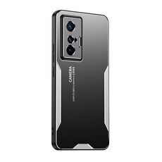 Custodia per telefono in metallo ibrido TPU per vivo X70 5G Blade Series (blu)