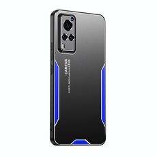 Custodia per telefono in metallo ibrido TPU per vivo X60 Blade Series (blu)