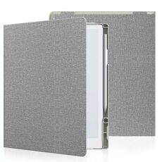 Custodia per tablet in carta ReMarkable 2 da 10,3 pollici 2020, sottile e leggera, pieghevole, con copertina a libro (grigio)