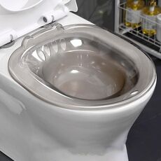 Toilette Bidet Accovacciata Libera Vasche Da Bagno Medicinali Per Donne Incinte (Grigio Chiaro)