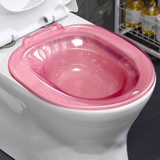 Toilette Bidet Accovacciata Libera Vasche Da Bagno Medicinali Per Donne Incinte (Rosa Chiaro)