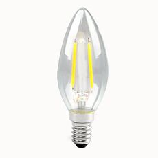 C35 LED a corrente costante senza sfarfallio Evidenzia luci per lampadari retrò, Potenza: lampadine affilate E14-2W (2700K)