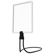 8039-5 Lente d'ingrandimento per lettura portatile con ricarica multifunzionale a luce LED appesa al collo (nero)