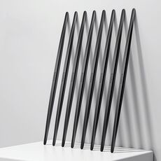 HAOCAI Protezione paraurti bordo porta striscia anticollisione portiera auto da 40 cm, colore: nero 8 pezzi