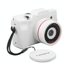 Fotocamera digitale con schermo ribaltabile con interpolazione da 1,3 megapixel e obiettivo intercambiabile, LCD da 2,4 pollici, registrazione Full HD 720P, lente a infrarossi, EIS