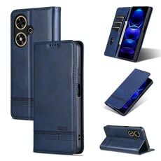 Per Honor Play 50/Play 50m 5G AZNS custodia magnetica in pelle di vitello con vibrazione (blu scuro)