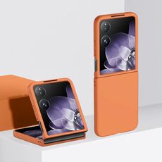 Per Xiaomi Mix Flip Skin Feel Custodia per telefono PC (arancione)
