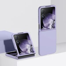 Per la custodia del telefono Xiaomi Mix Flip Skin Feel per PC (viola Sakura)