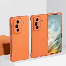 Custodia per telefono per PC ultrasottile con sensazione di pelle ultrasottile per Honor Magic Vs3 (arancione)