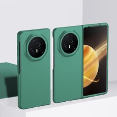 Custodia per PC ultrasottile con sensazione di pelle ultrasottile per Honor Magic V3 (verde scuro)