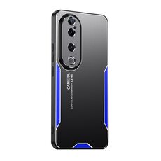 Custodia per telefono ibrida in metallo TPU per vivo S19 Pro Blade Series (blu)
