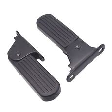Pedana anteriore pieghevole per veicoli elettrici Pedale anteriore per ciclomotore elettrico, modello: nylon da 7 cm