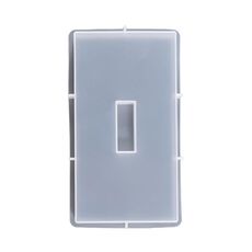 Stampo in silicone per espositore per cornice portafoto a forma di cuore doppio fai da te, specifiche: base