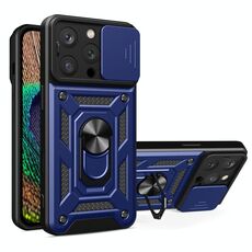 Per iPhone 16 Pro Custodia per fotocamera scorrevole Design TPU+PC Custodia per telefono (blu)