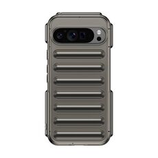 Per Google Pixel 9 Pro XL Capsule Series Candy Color TPU Phone Case (Grigio trasparente)