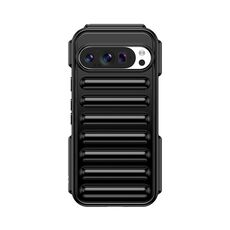 Per Google Pixel 9 Pro Capsule Series Candy Color TPU Custodia per telefono (Nero)
