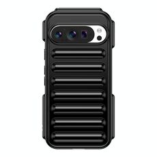 Per Google Pixel 9 Capsule Series Candy Color TPU Custodia per telefono (Nero)