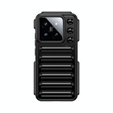 Per Xiaomi 14 Capsule Series Candy Color TPU Custodia per telefono (Nero)