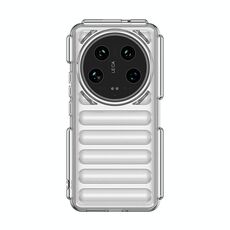 Per Xiaomi 14 Ultra Capsule Series Custodia per telefono in TPU color caramello (trasparente)