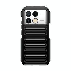 Per Redmi K70E Capsule Series Candy Color TPU Custodia per telefono (Nero)