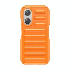 Custodia per telefono in TPU color caramella per Honor Play 50 Capsule Series (arancione)