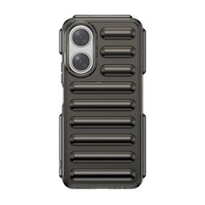 Custodia per telefono in TPU color caramello per Honor Play 50 Capsule Series (grigio trasparente)