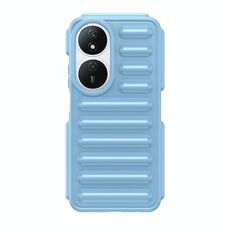 Custodia per telefono in TPU color caramella per Honor Play 50 Plus Capsule Series (blu)