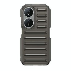 Custodia per telefono in TPU color caramella per Honor Play 50 Plus Capsule Series (grigio trasparente)