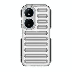 Custodia per telefono in TPU color caramella per Honor Play 50 Plus Capsule Series (trasparente)