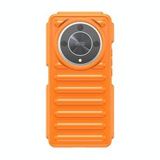 Custodia per telefono in TPU color caramello per Honor X9b Capsule Series (arancione)