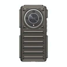 Custodia per telefono in TPU color caramella per Honor X9b Capsule Series (grigio trasparente)