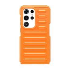 Per Samsung Galaxy S24 Ultra 5G Capsule Series Candy Color TPU Custodia per telefono (arancione)