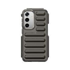 Per Samsung Galaxy S24 5G Capsule Series Candy Color TPU Custodia per telefono (grigio trasparente)