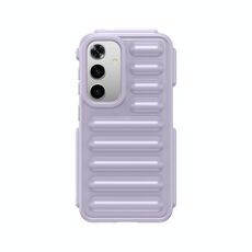 Per Samsung Galaxy S24 5G Capsule Series Custodia per telefono in TPU color caramella (viola)