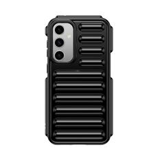 Per Samsung Galaxy S23 FE 5G Capsule Series Candy Color TPU Custodia per telefono (Nero)