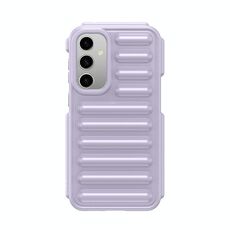 Per Samsung Galaxy S23 FE 5G Capsule Series Custodia per telefono in TPU color caramella (viola)