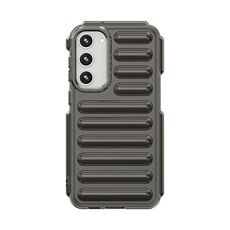 Per Samsung Galaxy S23+ 5G Capsule Series Candy Color TPU Custodia per telefono (grigio trasparente)