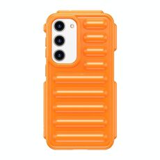 Per Samsung Galaxy S23 5G Capsule Series Candy Color TPU Custodia per telefono (arancione)